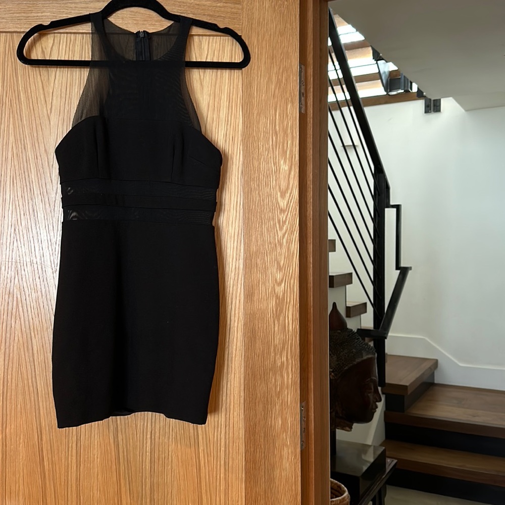Bec and Bridge Size 4 black dress